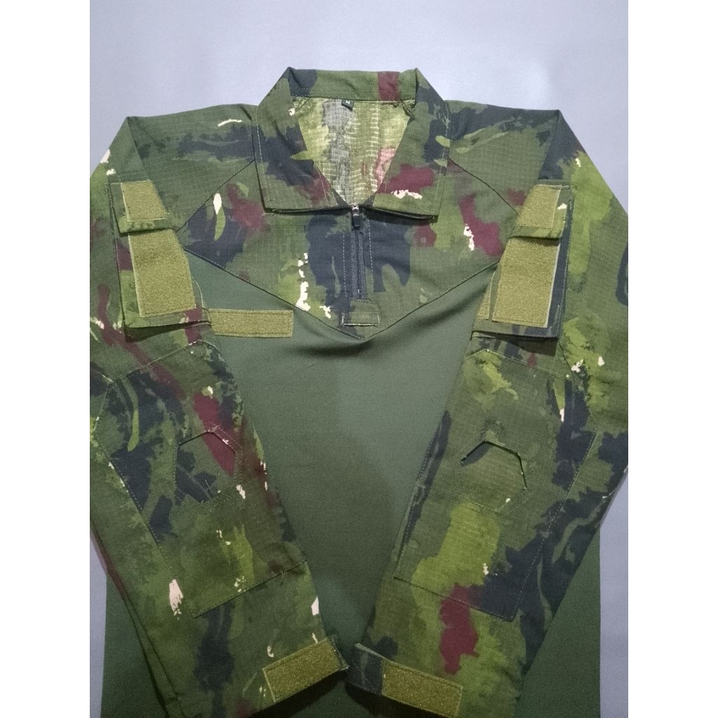 Baju BDU Pria Tangan Panjang Tactical Combat 511 Loreng Habema
