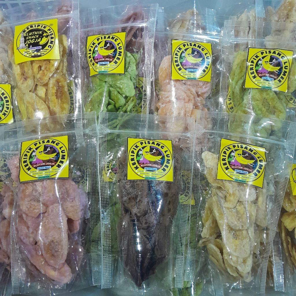 

Keripik Pisang 7 Varian Rasa