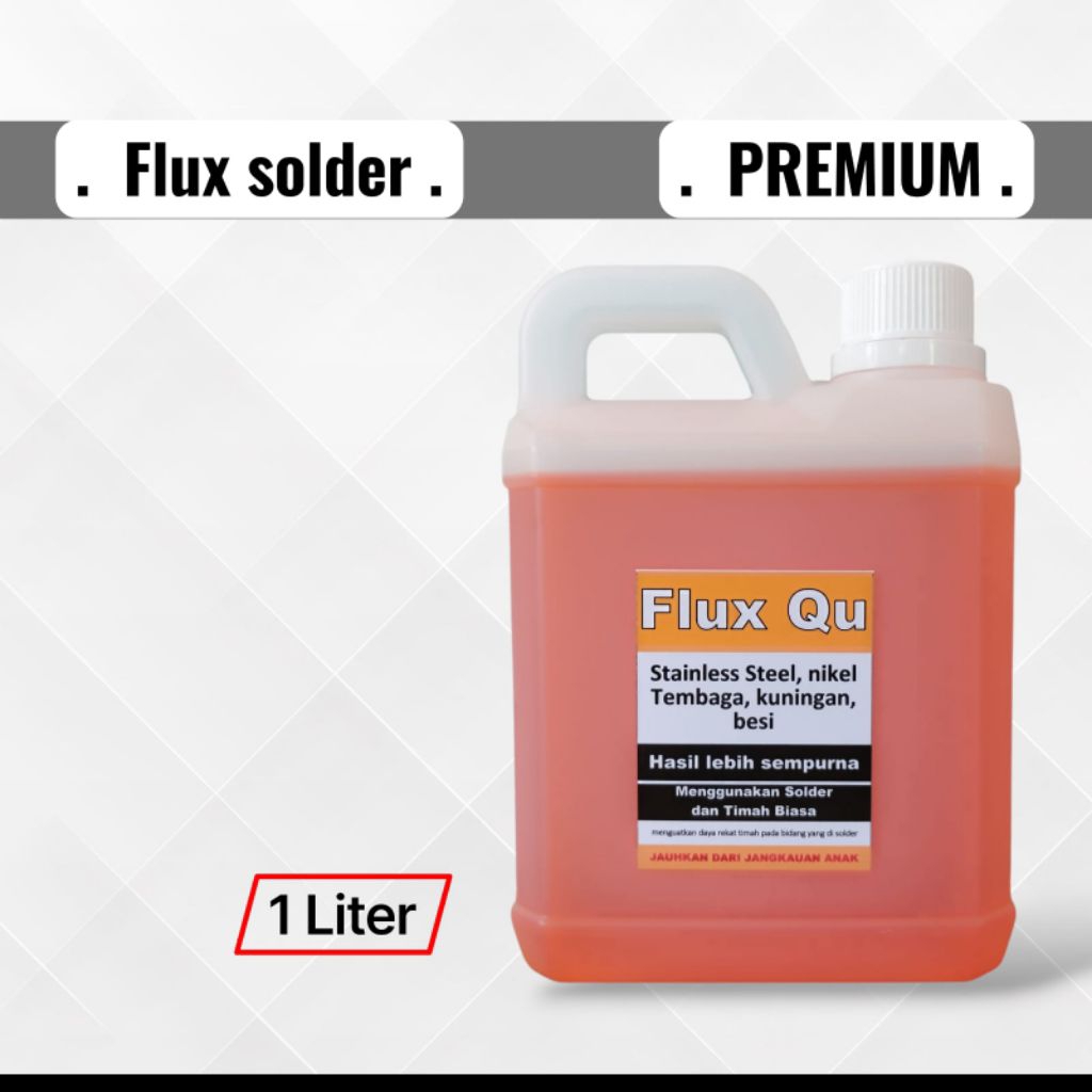 1 LITER Premium flux solder stainless steel high quality baterai nikel kuningan tembaga besi bearing