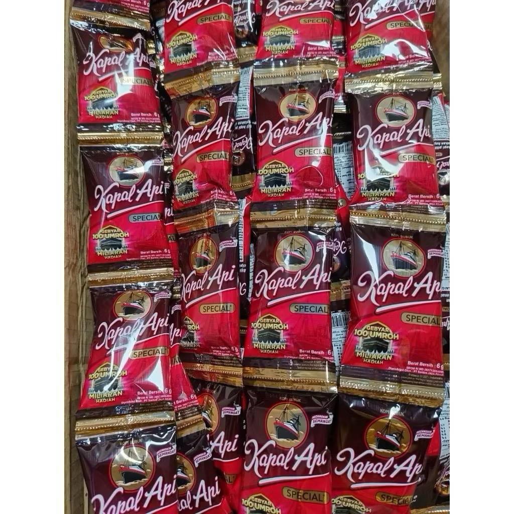 

40 sachet/4 renceng Kapal Api Mini 6gr Kopi Murni Best Seller