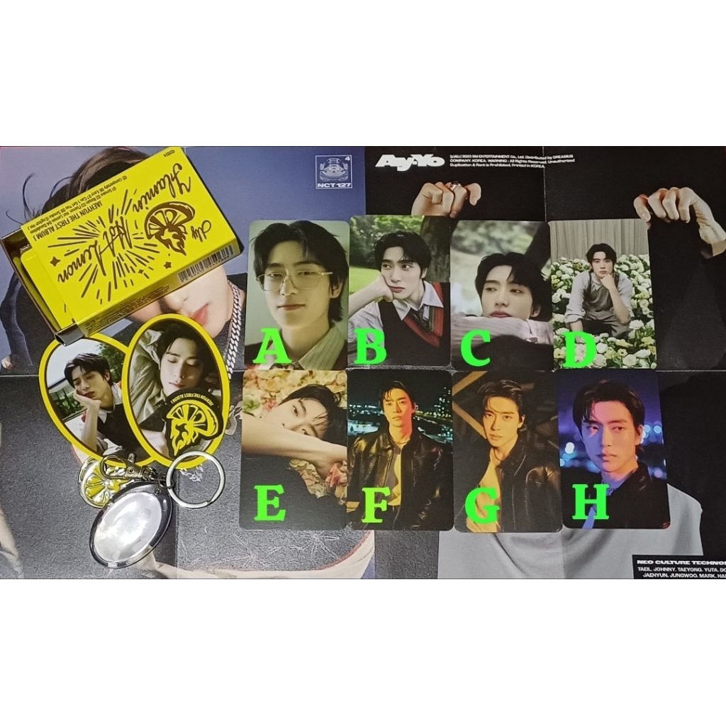 [PC OFFICIAL JAEHYUN] Sharing Album Keyring Jaehyun