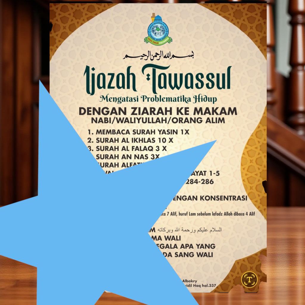 

Printi Doa tawassul/A4 1 lembar