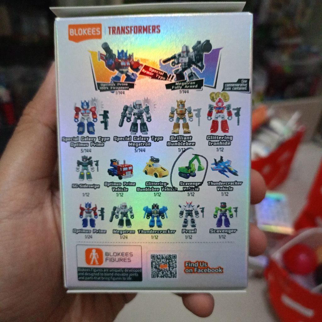 Blokees Transformers Galaxy Defender 01 Scavenger Vehicle