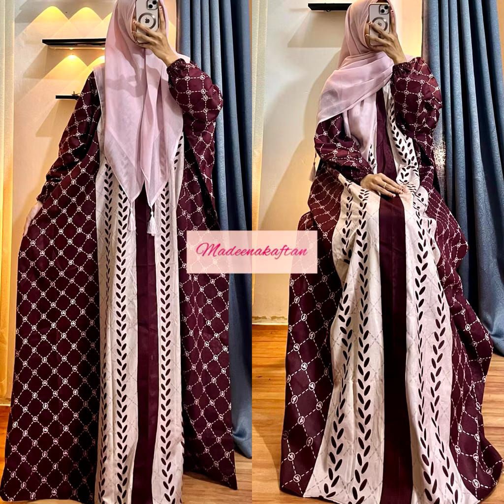 Kaftan Motif Madina Kaftan Dayli Terbaru Kaftan arab nyaman adem Kaftan Jumbo
