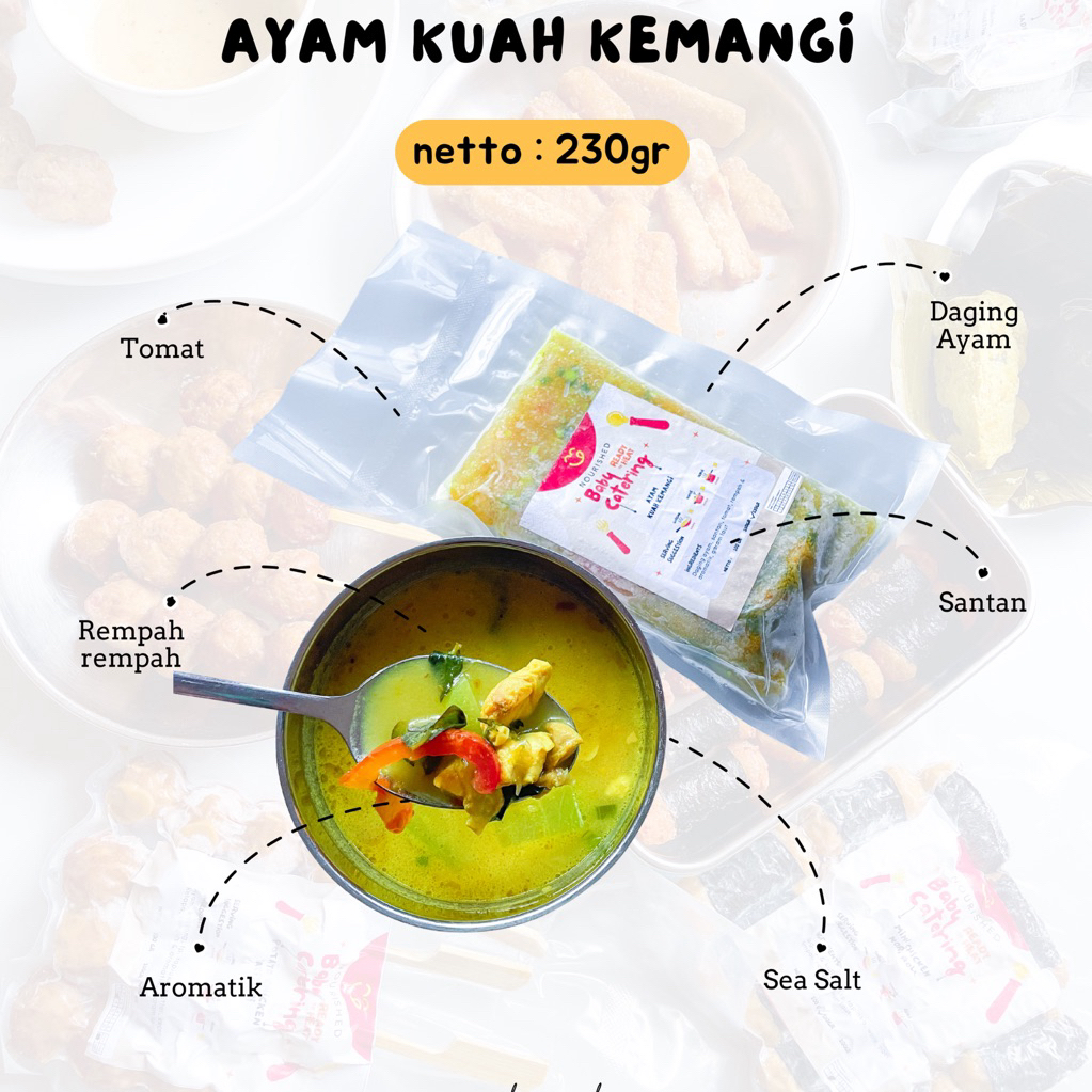 

Menu Mpasi Berkuah Ayam Kuah Kemangi, Bakso Sumsum Bihun, Chicken Roll Soup, Prawn Miso Soup By Benourish