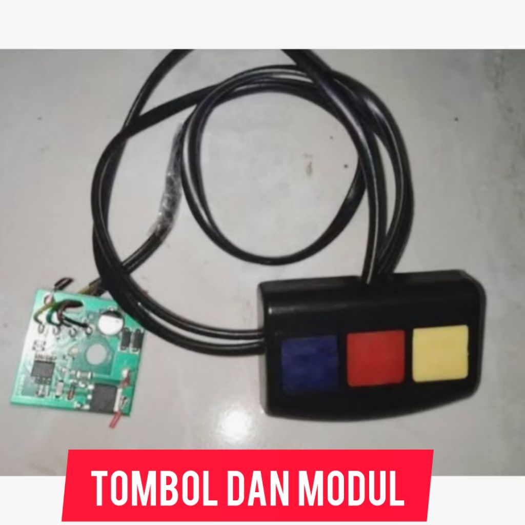 Modul Sirine 3 Mode Suara Wiuw Tott tott Plus Tombol