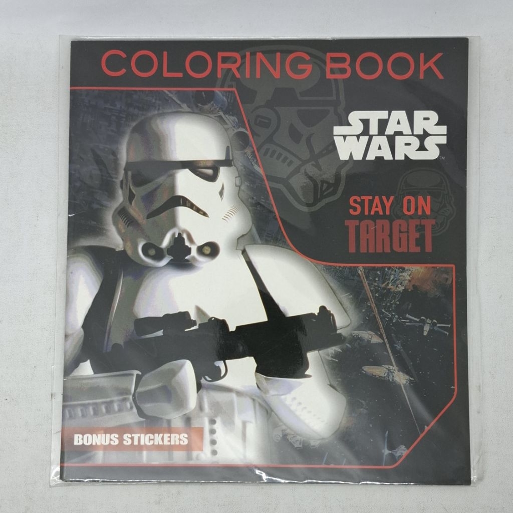 Set 2 Coloring Books Disney Star Wars