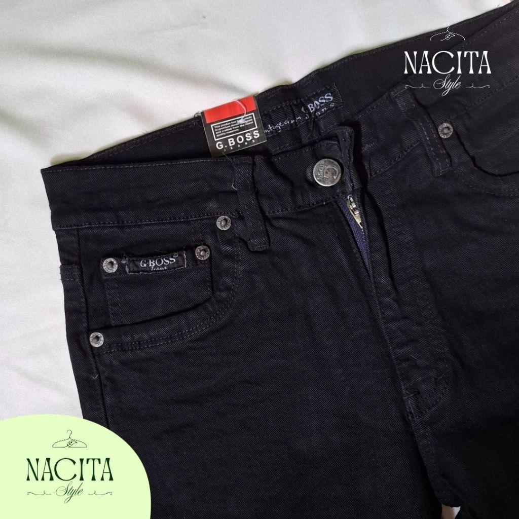 Celana Jeans Pencil Pria - G.Boss