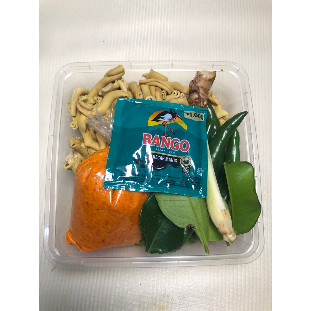 

usus pedas bumbu kuning