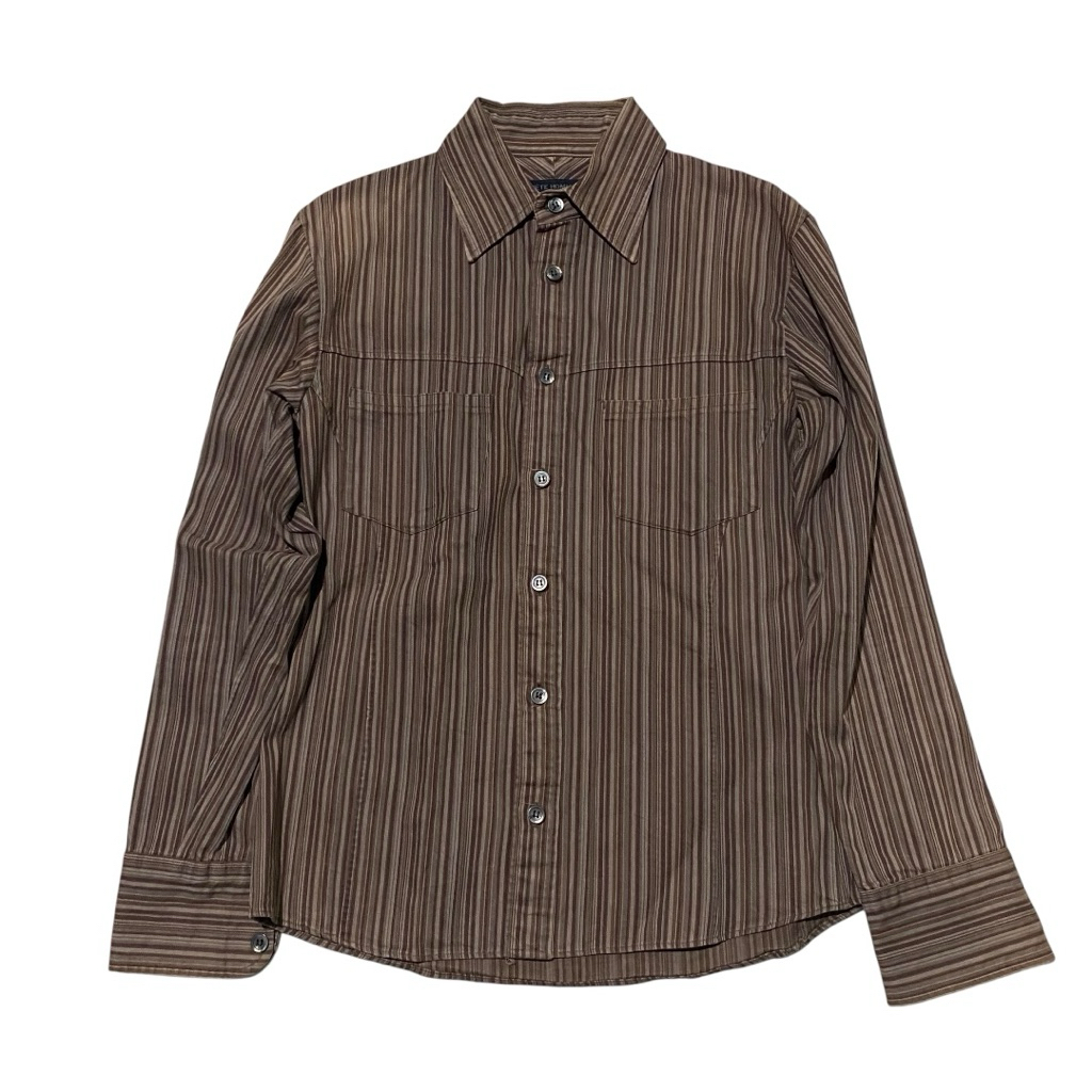 Issey miyake Tete homme stripe shirt
