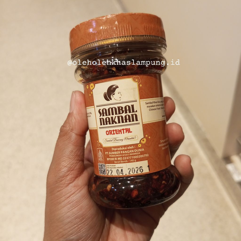

Sambal Bawang Oriental Naknan 140gr