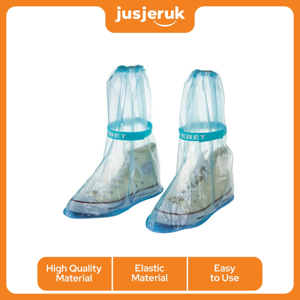 JFactory Shoes Rain Cover Size XL (42-43) Cocok Buat Proteksi Sepatumu