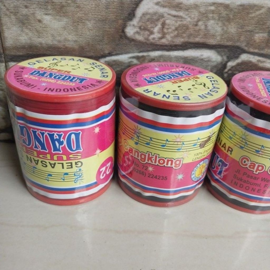 benang layangan gelasan senar merk Dangdut Cangklong