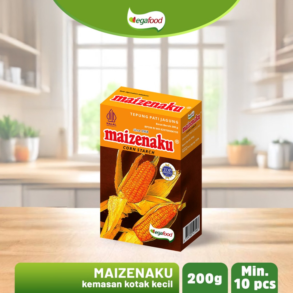

MAIZENAKU / Tepung Pati Jagung / Tepung Maizena 200 gram