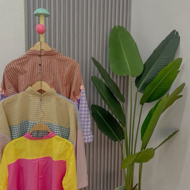 SALE SAMPLE PREMIUM Shirt cantik colorful