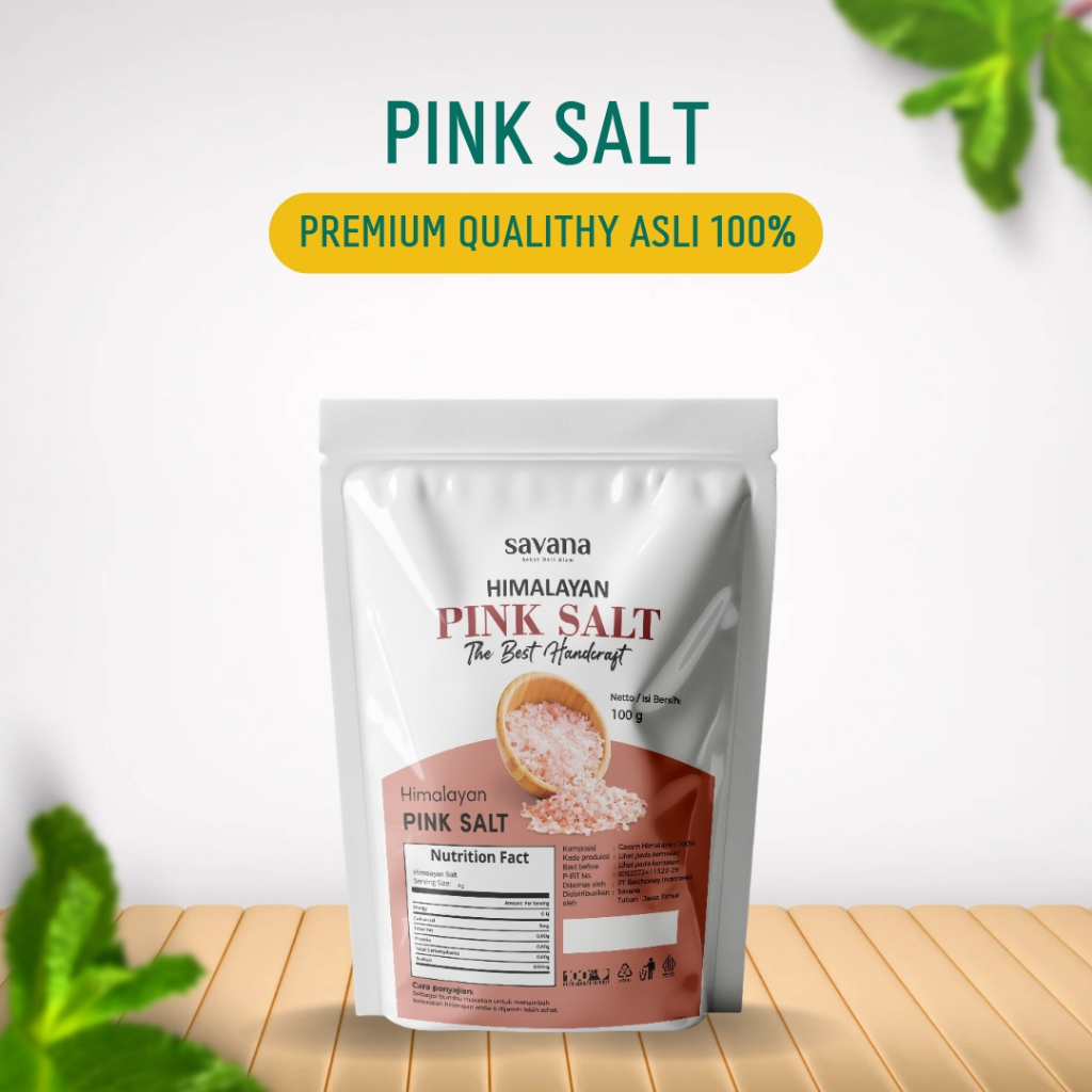 

Savana Pink Salt Asli 100 g
