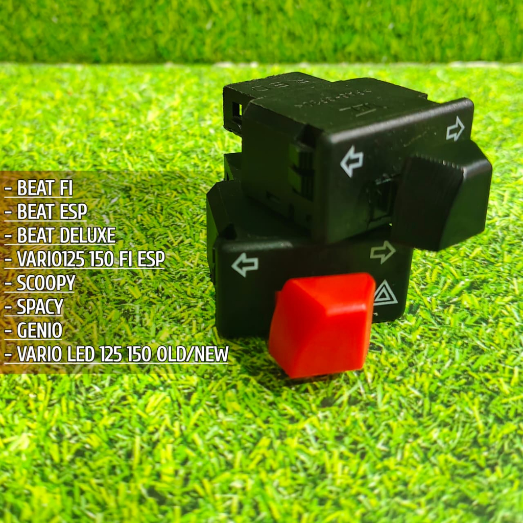 SAKLAR TOMBOL SEIN HAZARD 30MM 34MM HONDA SAKLAR SEIN HAZARD HONDA 30MM 34MM BEAT SCOOPY VARIO SUPRA