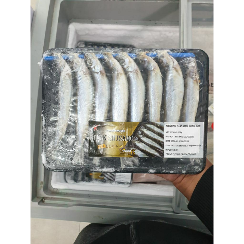 

Capelin Frozen Ikan Shisamo 170gr (8 pcs)
