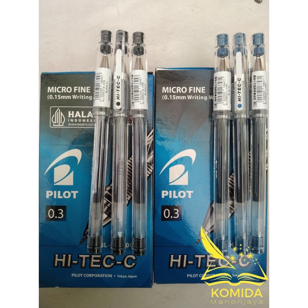 Pulpen Pilot HI-TEC-C 0.3/Pulpen Logat Pilot Original