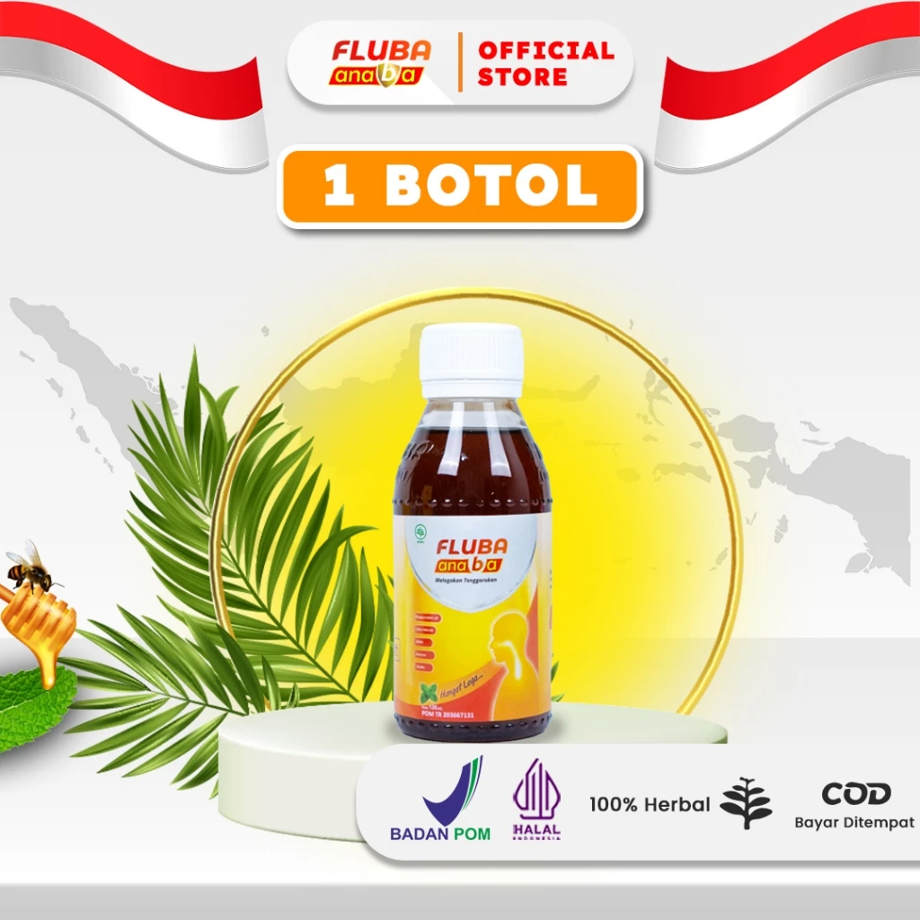 

Madu Fluba Anaba Obat Herbal Membantu Melegakan Tenggorokan 1 Botol Isi 130 ml