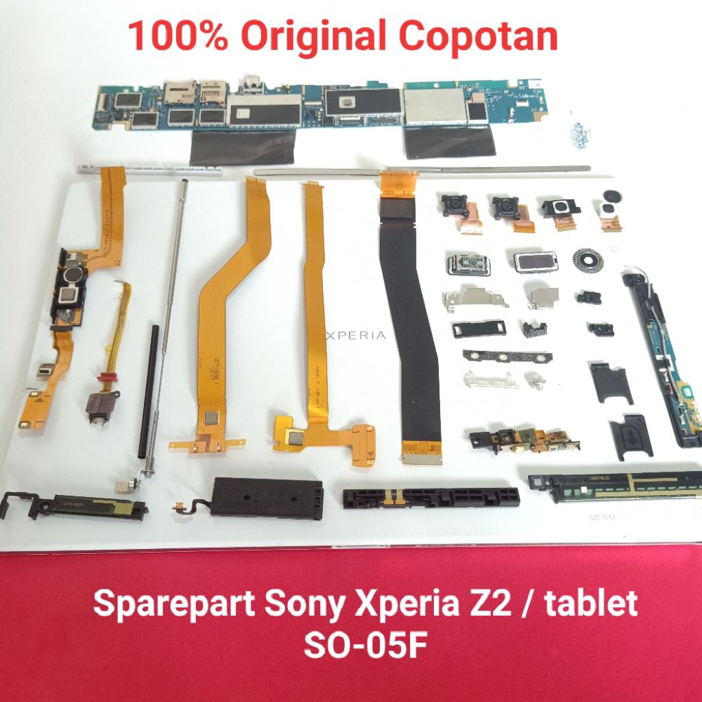 Sparepart Sony Xperia Z2 / tablet SO-05F Second Original Copotan normal  Buzer speaker  kamera depan