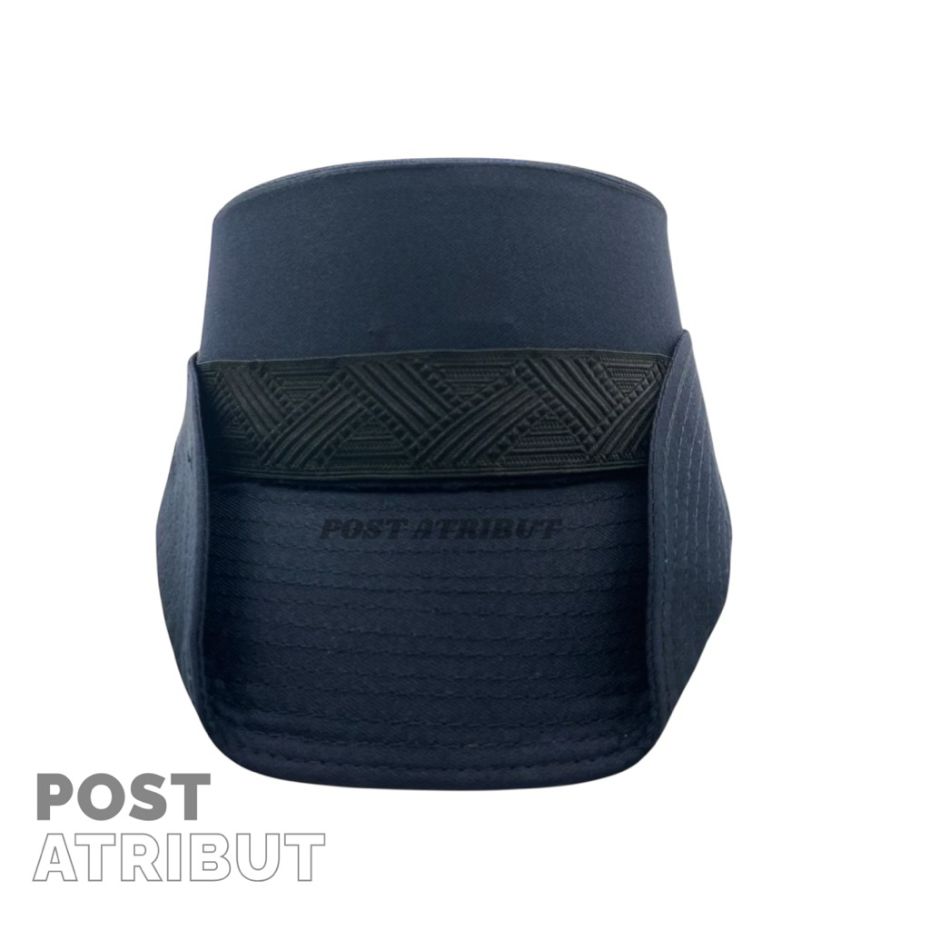 Pet PDH polos tanpa golongan/ Pet biru dongker Perempuan/ Pet PDH Perempuan/ Pet Polos/ Post Atribut