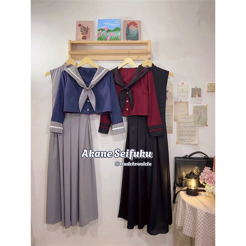Seifuku Anime Outfit Muslimah Dress by Studhijabstore