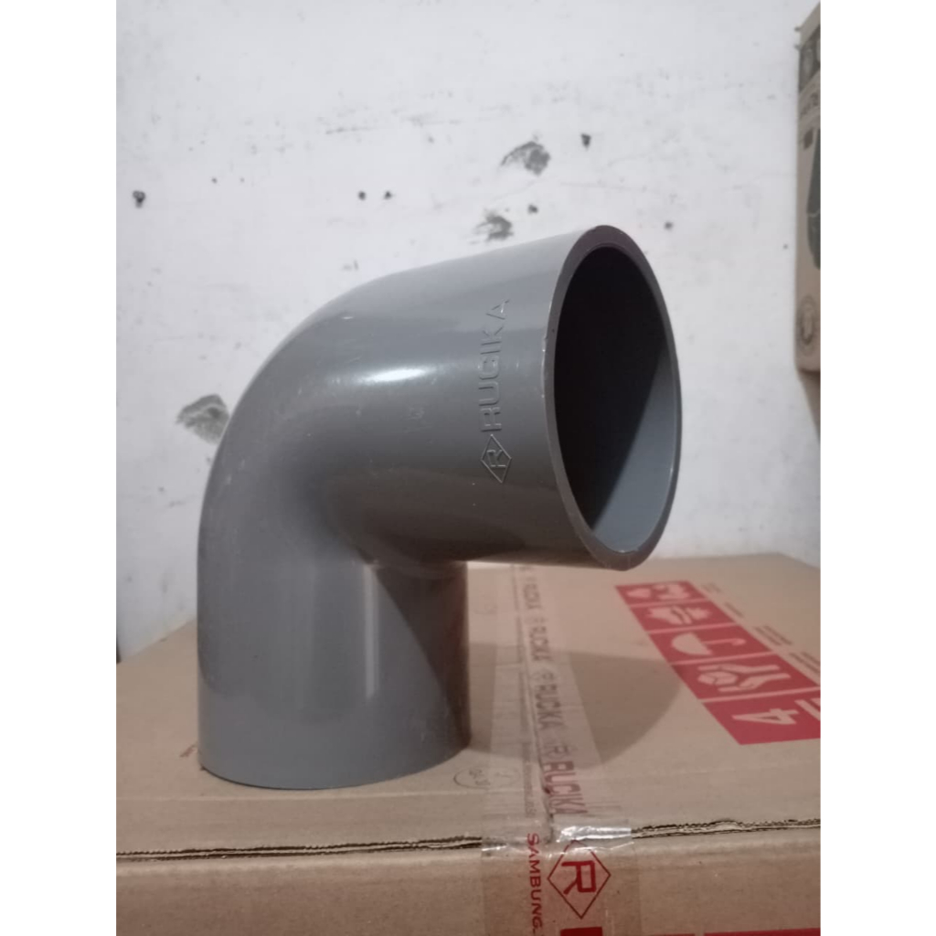Elbow PVC 4" AW Rucika / Elbow 90 4 inch AW Rucika / Keni PVC 4" AW Rucika