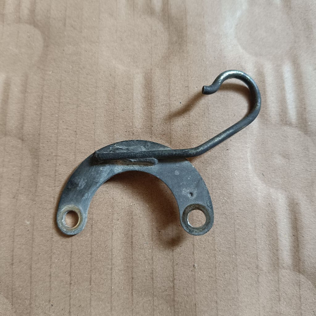 plat besi brecket cover tutup kap termostat thermostat ori original yamaha jupiter mx 135 old lama