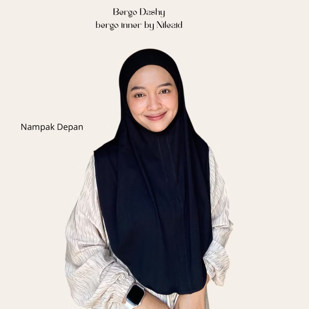 Bergo Dashi inner kaos rayon spandex by Mim's.id