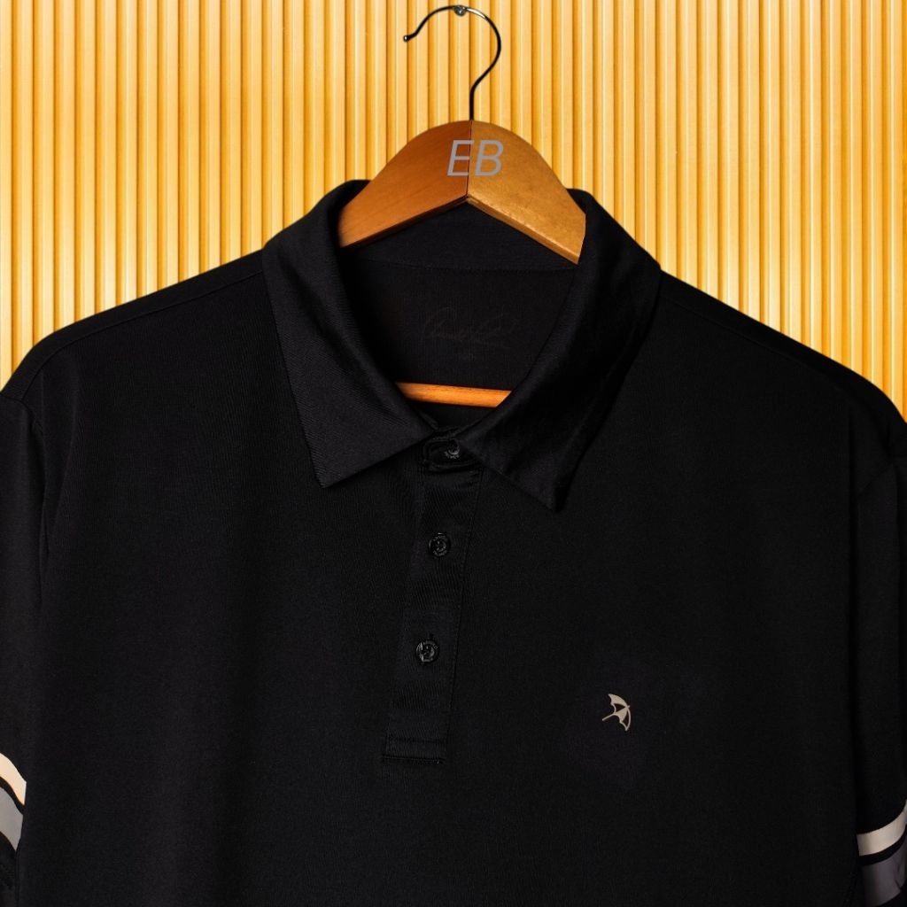 ARNOLD PALMER Kaos kerah dryfit, kaos kerah olahraga pria