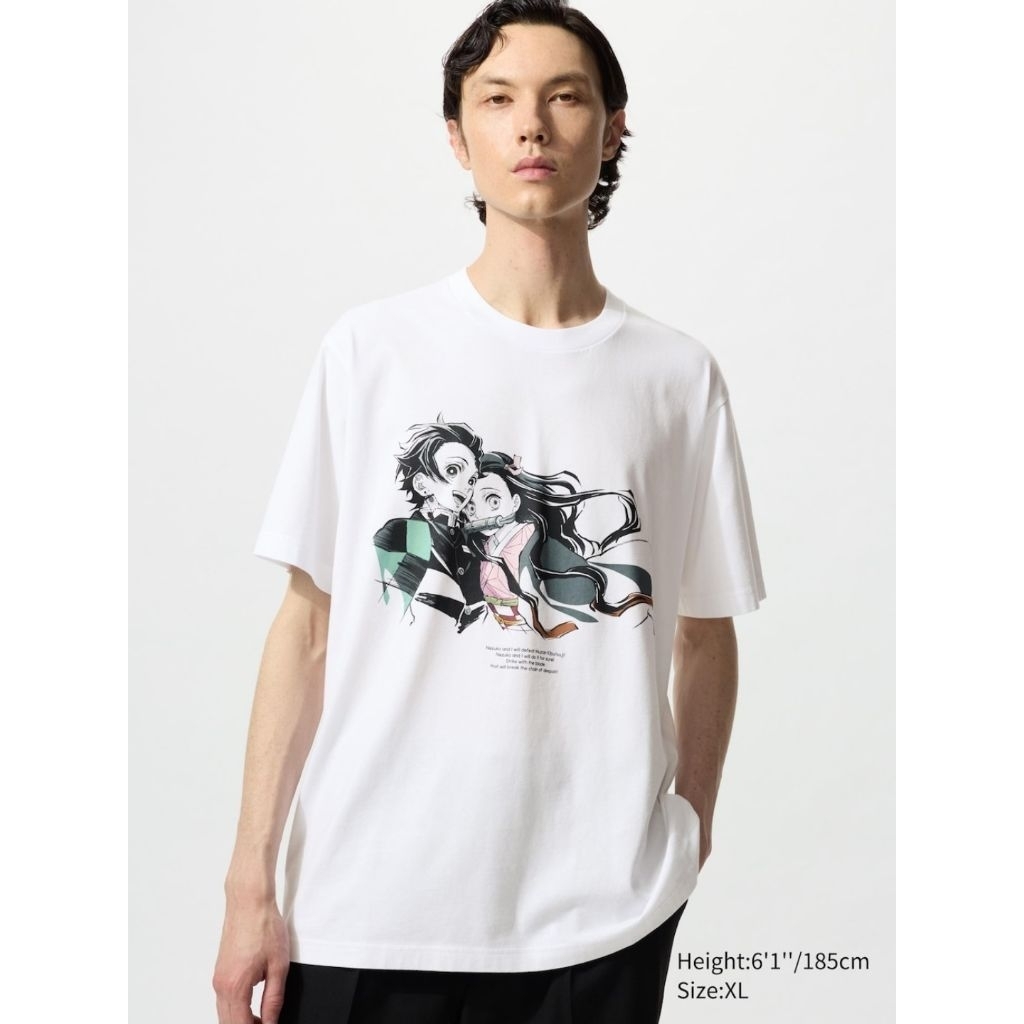 Demon Slayer x uniqlo- uniqlo x Demon Slayer: Kimetsu no Yaiba- tshirt Demon Slayer: Kimetsu no Yaib