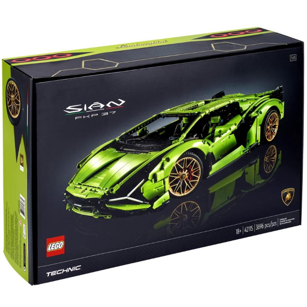 Lego Technic 42115 Lamborghini Sin FKP 37 Baru ASLI