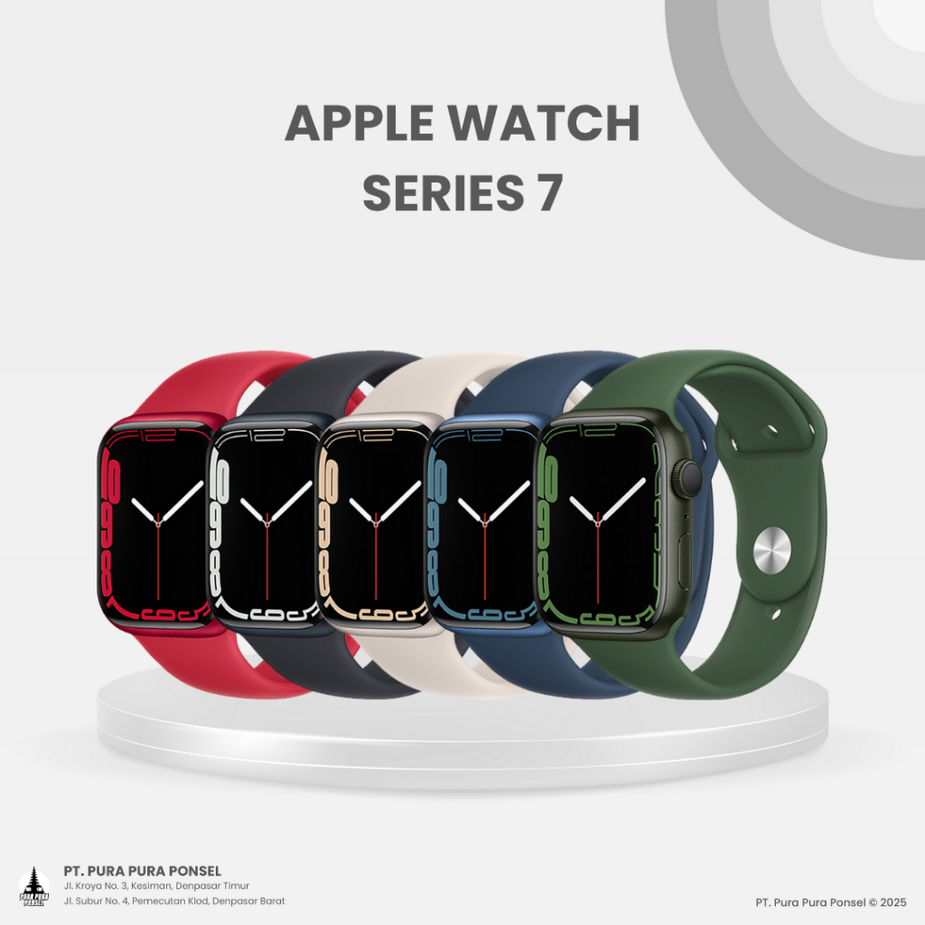 Apple Watch Series 7 41MM 45MM - Second Murah Bergaransi