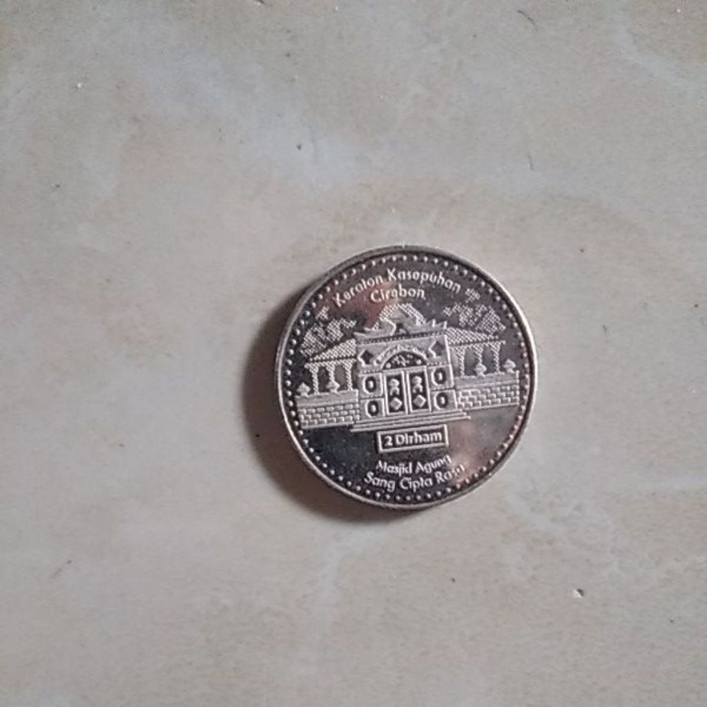 Dirham 2 dirham keraton kesepian Cirebon Masjid Agung sang cipta Rasa