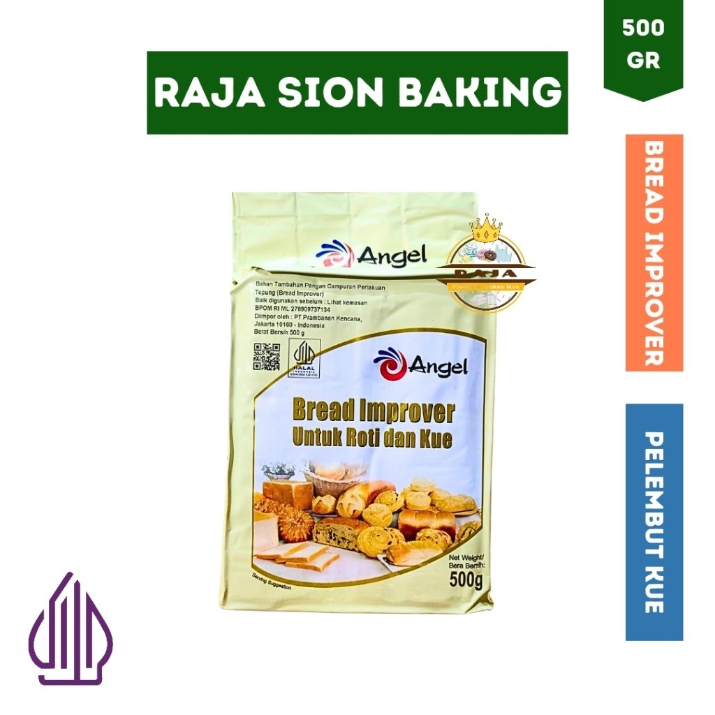 

ANGEL Bread Improver 500gr / Pelembut Roti / Pengempuk Donat