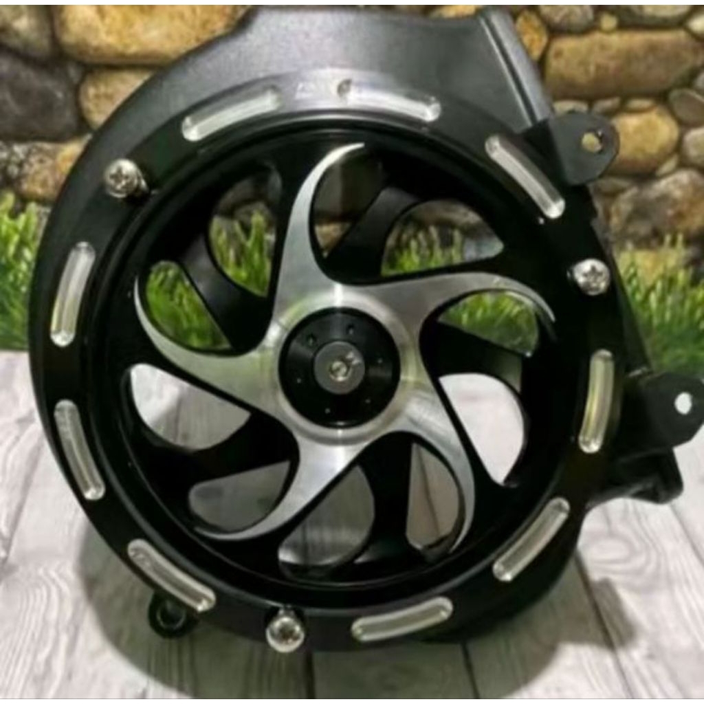 Cover Tutup Kipas Spiner Beat ESP 2016 2017 2018 2019 Vario 110 Fi Berkualitas Bahan Tebal