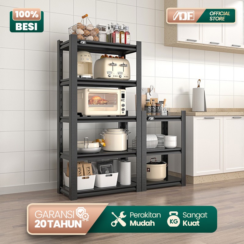 Rak Besi Rak Susun Besi Mesin Cuci Rak Besi Susun 5 Tingkat Rack Besi Rak Susun Serbaguna Besi Kokoh