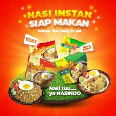 

Nasindo NASI SOTO Siap Makan Instan – Praktis dan Lezat – Nasi Instan