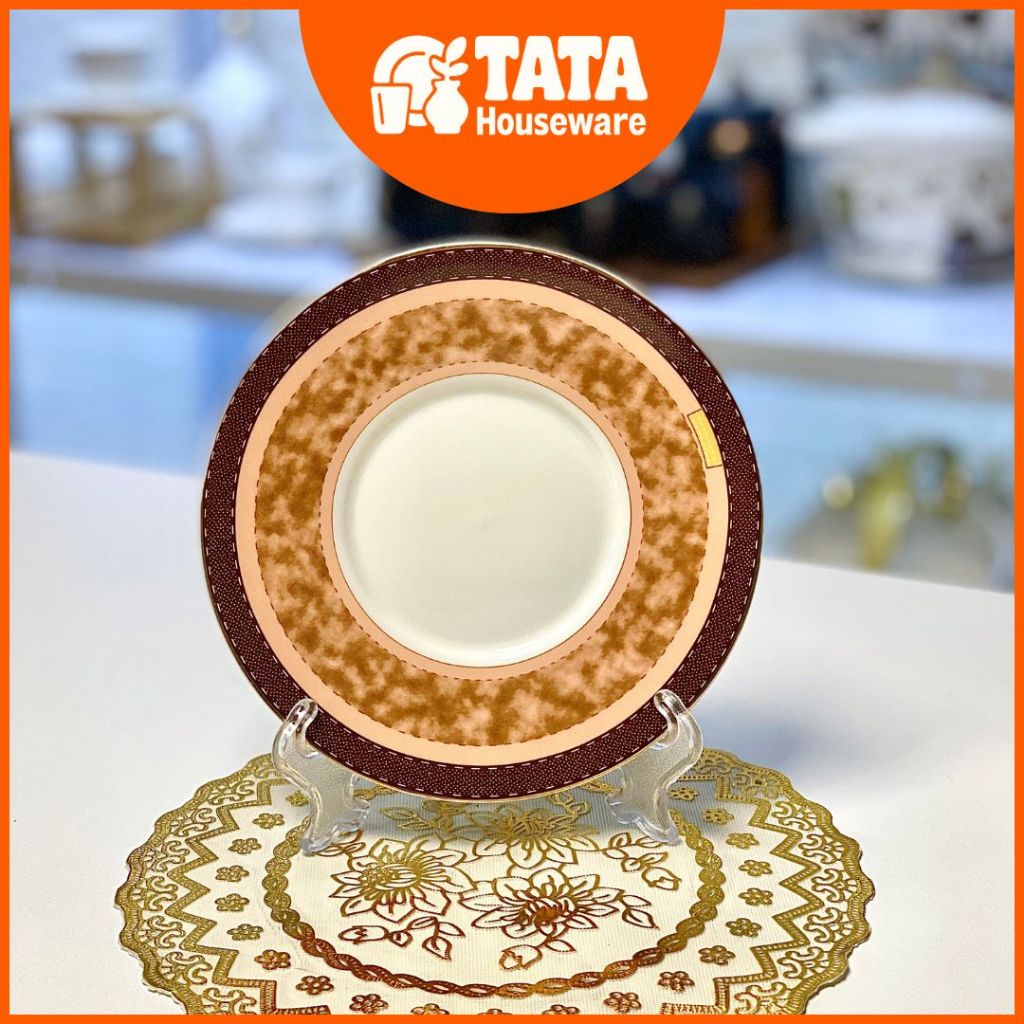 [VAES] Piring Mini Dessert Keramik Cantik / Plate Kue Mini / SweetPlate Mini / Piring Saji Keramik S