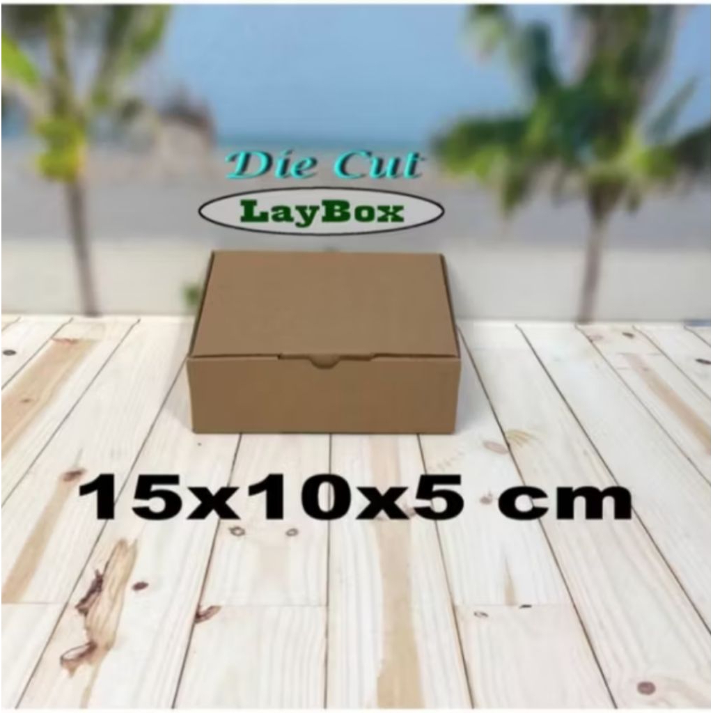 

KARDUS / KARTON / BOX UK. 15 x 10 x 5 CM .. MODEL PIZZA .. DUS DIE CUT