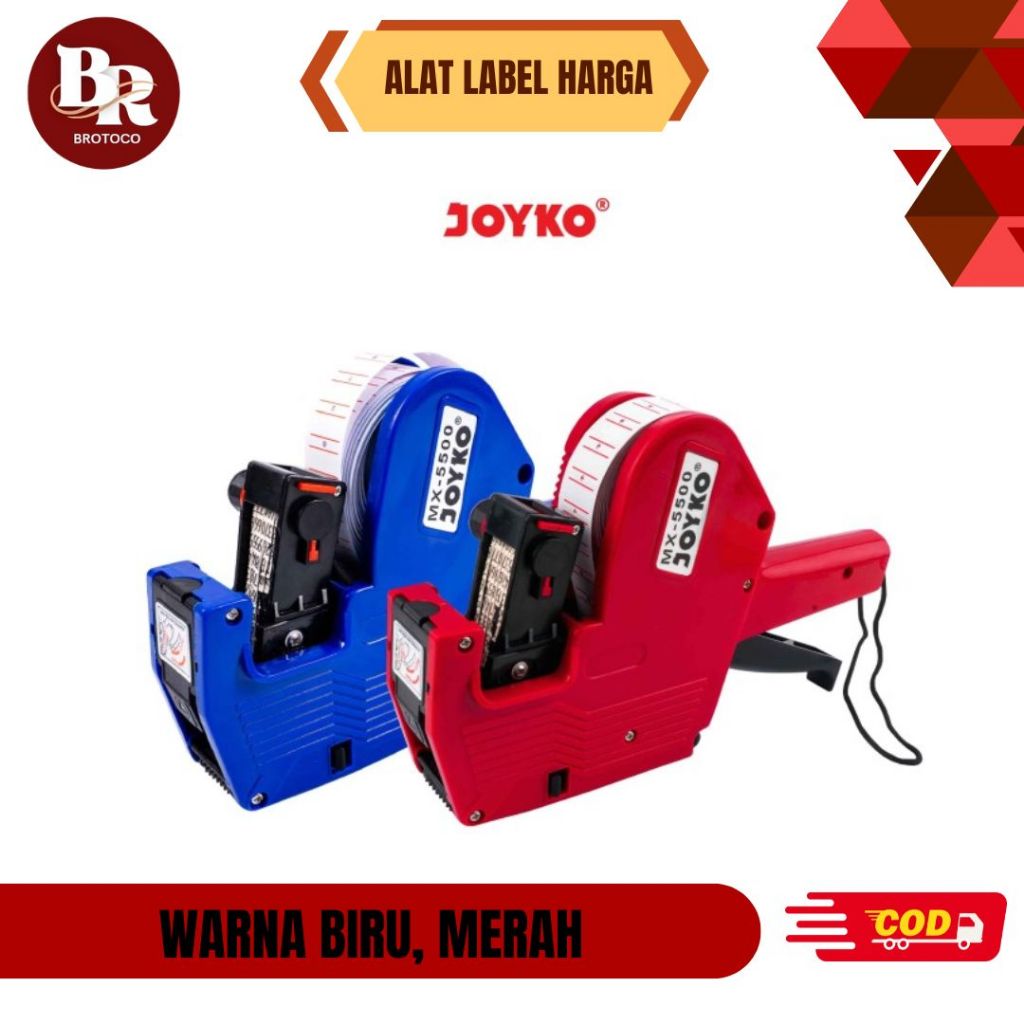 

[BROTOCO] Mesin Label Harga Joyko MX 5500M - 1 Line