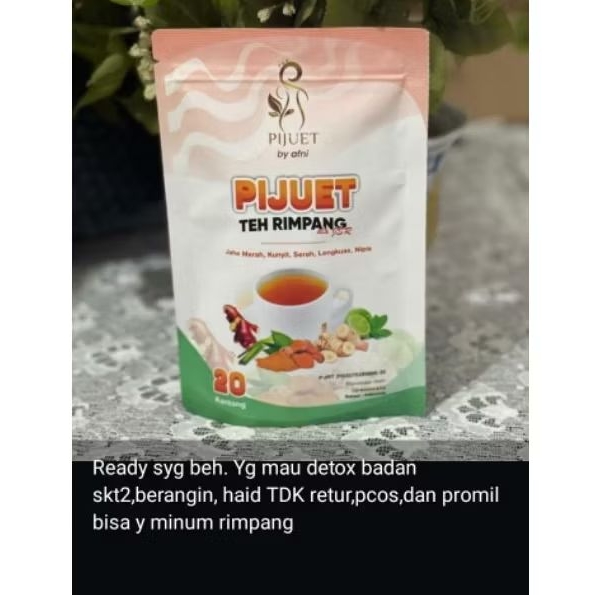 

teh rimpang pijuet by afni