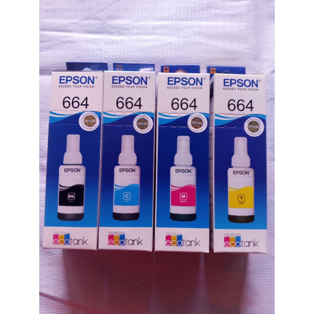 TINTA EPSON 664(SATU SET EMPAT WARNA )