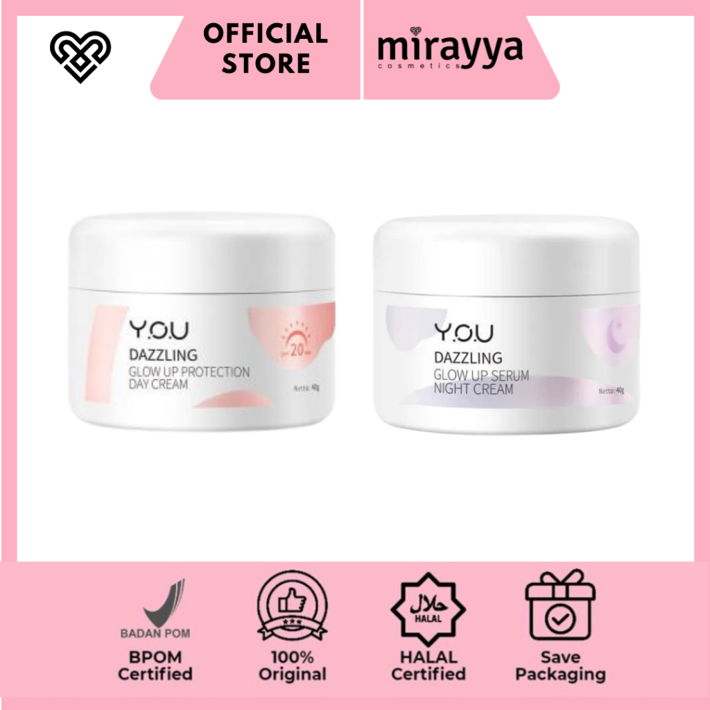 MIRAYYA You Dazzling Day Cream 20G / You Dazzling Night Cream 20G MIRAYYA