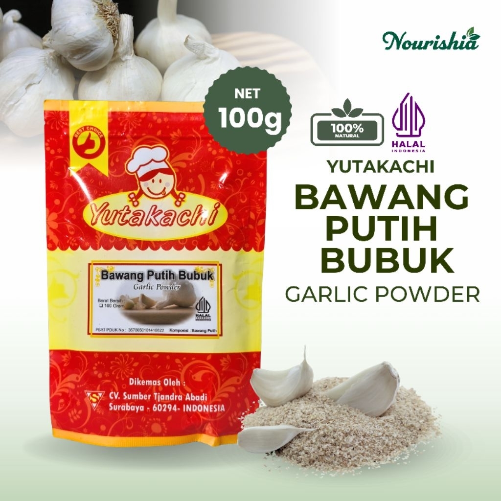 

Bawang putih bubuk 100gr isi banyak hemat / bumbu dapur / rempah memasak