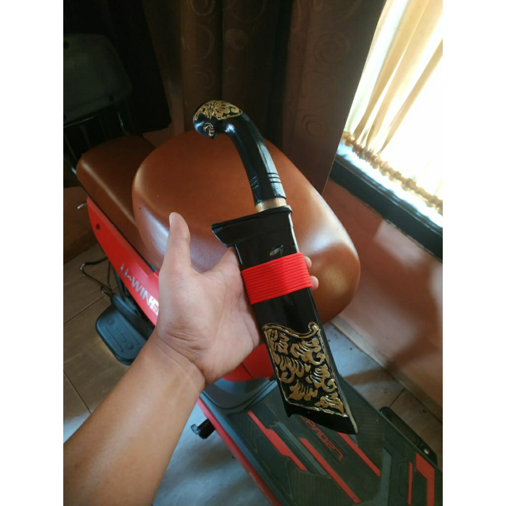 Gocil pamoroan Cibatu wooden craft kayu mahoni