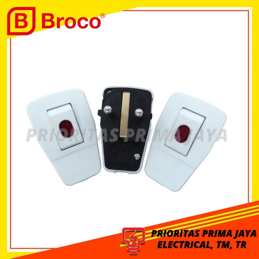 Steker + Saklar Broco 13311