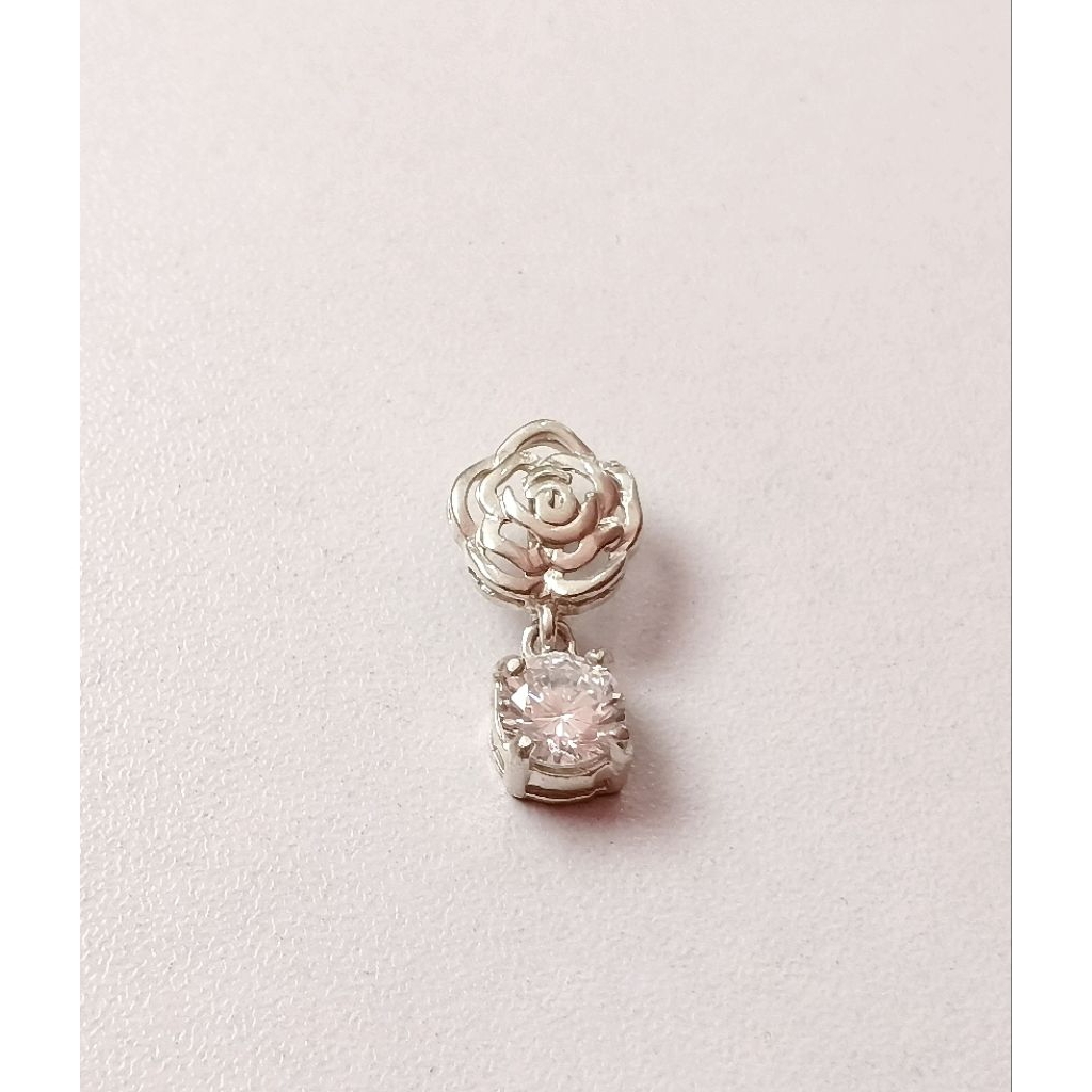 Liontin Perak/Liontin Permata Bunga/Liontin Kalung Wanita/Liontin Kalung Perak/Liontin Bunga/Perak 9