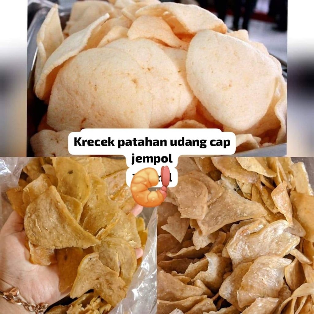 

Patahan Krupuk Udang Mentah / Krupuk Rawon Mentah 500gr